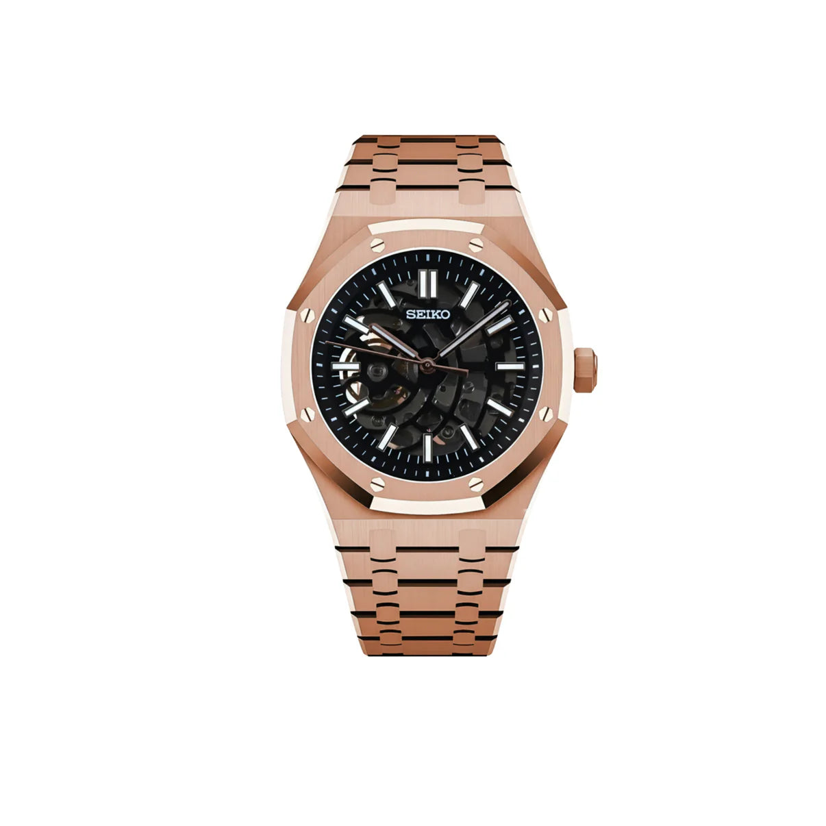 ROYAL SEIKOAK - SKELETON ROSE GOLD
