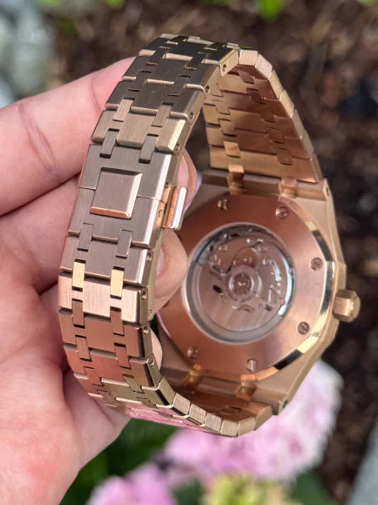 ROYAL SEIKOAK - SKELETON ROSE GOLD